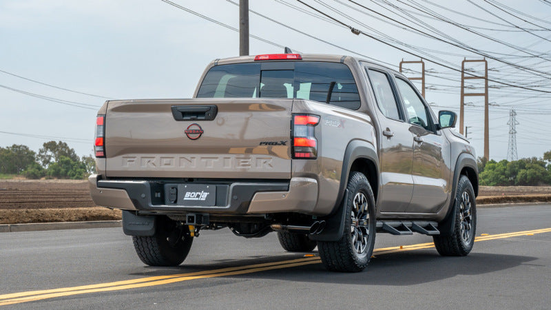 Borla S-Type Cat-Back Exhaust System for Nissan Frontier (22-24) - Black Chrome