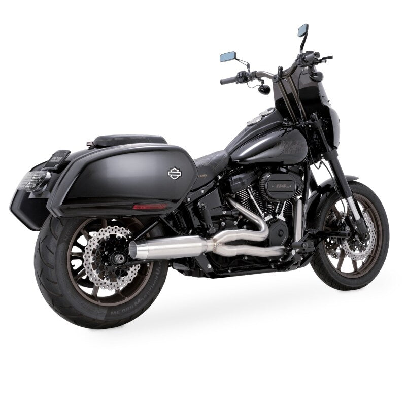 V&H 18-26 Harley Davidson M8 Narrow Tire Softail Gaslighter 2-1 HS Exhaust System