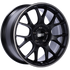 BBS CH-R 18x8.5 5x112 ET38 Satin Black Polished Rim Protector Wheel -82mm PFS/Clip Required