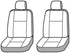 Covercraft 24-26 Jeep Wrangler Fr Buckets Carhartt Super Dux SeatSaver Custom Front Row Seat Cover