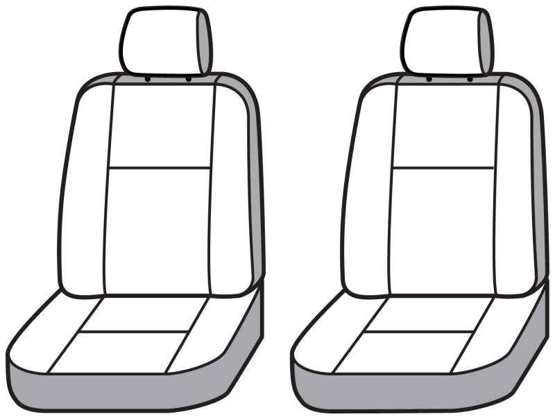 Covercraft 24-25 Jeep Wrangler JL 2dr Buckets-Endura Precision Fit Custom Front Row Seat Cover