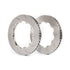 GiroDisc Porsche 991 Cup/GT4 Clubsport Slotted Front Rings (For PFC/Porsche Hats)