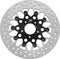 Twin Power 84-17 Big Twin Exc 11.8 and Lug Mount 84-13 XL Front 11.5in Floating Rotor Mesh Black