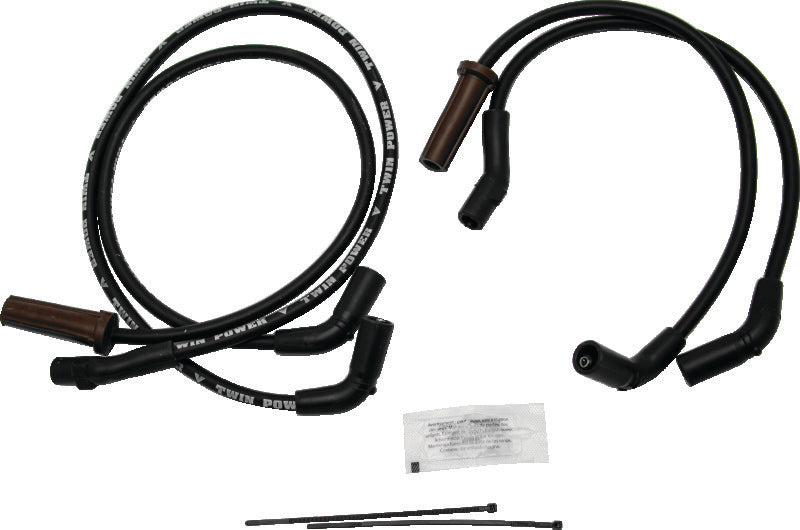 Twin Power 17-Up M8 Touring Models Black Ignition Wire Set