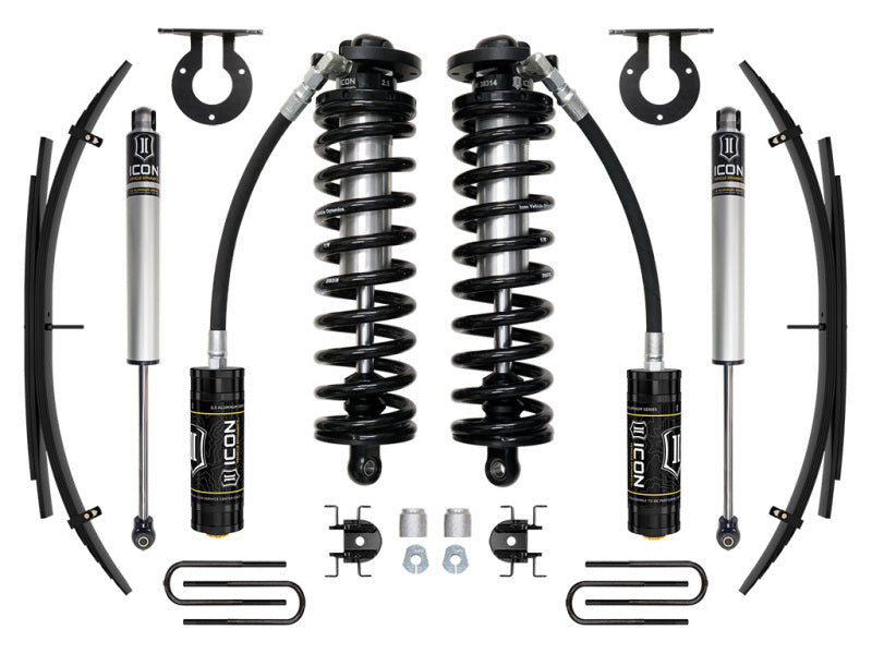 ICON 11-16 Ford F250/F350 2.5-3in Stage 1 Coilover Conversion System w/ Expansion Packs
