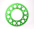 Renthal 2018/ 21-22 Kawasaki KLX450R Rear Grooved Sprocket - Green 520-52P Teeth