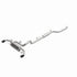 MagnaFlow 24-26 Ineos Grenadier Overland Series Black Chrome Cat-Back Performance Exhaust System