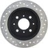 StopTech 90-96 Acura Integra / 97-01 Integra (Exc. Type R) Slotted & Drilled Right Rear Rotor