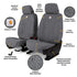 Covercraft 19-25 Ford F250 F350 F450 Carhartt Super Dux SeatSaver Second Row Custom Seat Cvr-Gravel