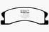 EBC 99-04 Jeep Grand Cherokee 4.0 (Akebono) Greenstuff Front Brake Pads