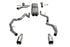 Corsa 25-26 RAM 1500 RHO Crew Cab 3.0L Turbo Cat-Back Dual Rear Exit w/ 5in Single Satin Pro Series