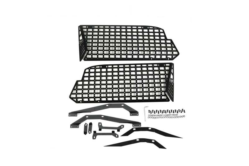 DV8 Offroad Rear Window Molle Panels for 21-24 Ford Bronco 2-Door - MPBR-12