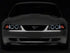 Raxiom 99-04 Ford Mustang Dual LED Halo Projector Headlights- Black Housing (Smoked Lens)