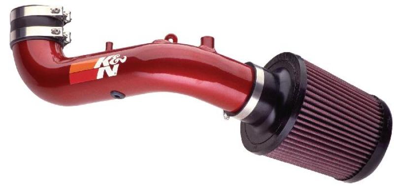 K&N Typhoon Short Ram Cold Air Intake - High-flow for 02 Honda Civic Si  L4-2.0L Red 69-1009TR