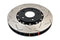DBA 03-05 Evo 8/9 Front Slotted 5000 Series 2 Piece Rotor Assembled w/ Black Hat