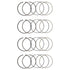 Manley 87.5mm File Fit 1.2mm x1.2mmx2.8mm Standard (7-11lbs) Ring Set