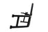 DV8 07-18 Jeep Wrangler JK Body Mounted Tire Carrier