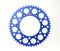 Renthal 18-23 Yamaha YX65 Rear Grooved Sprocket - Blue 420-47P Teeth