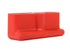 Perrin 08-17 WRX/STi Sedan Trunk Handle - Red (Single Handle w/Hardware)