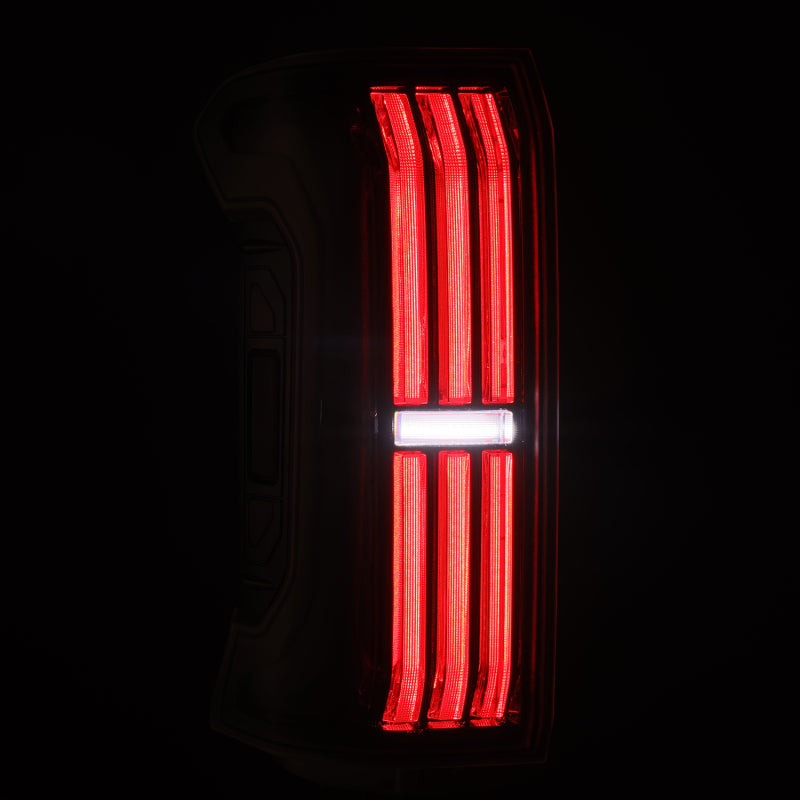 AlphaRex Nova-Series Prismatic LED Tail Lights - Black for 24-25 Toyota Tacoma - 679020