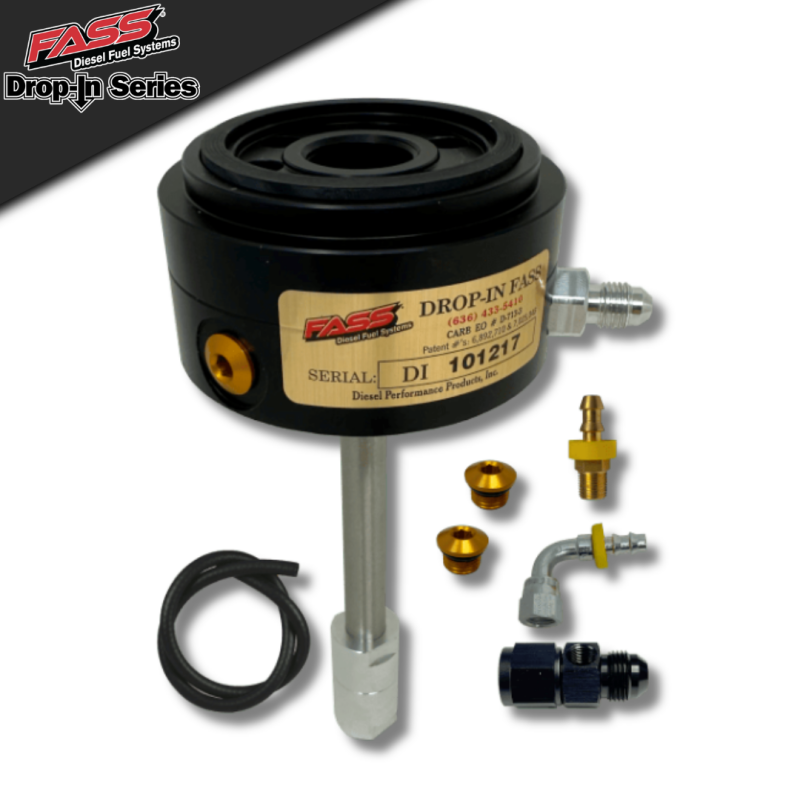 FASS Fuel Systems Drop-In Diesel Fuel System for Caterpillar 3406E, C10-C18 - DIFSCAT1001