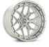 Vossen HFX-1 18x8.5in / 6x139.7 BP / ET35 / 106.1 CB - Silver Polished Wheel