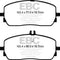 EBC 2019+ Mercedes-Benz A220 Sedan (V177) Yellowstuff Front Brake Pads