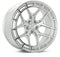 Vossen HFX-1 20x9 - 5x112 - ET32 - Flat - 66.5 - Silver Polished Wheel