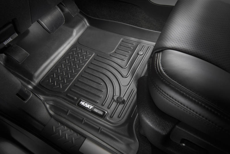 Husky Liners 2022 Ford Explorer WeatherBeater 2nd Seat Black Floor Liner