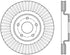 StopTech 13-15 Nissan Pathfinder Slotted Front Right Rotor