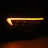 AlphaRex 2023+ Toyota Tacoma NOVA-Series LED Proj Headlights Black w/Actv Light & Seq. Sig + DRL