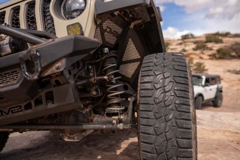 DV8 Offroad Inner Fender Set for Jeep Wrangler JL & Gladiator JT (18-25) - INFEND-06FB