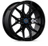 Vossen HF6-4 22x10 / 6x135 / ET-18 / Super Deep Face / 87.1 - Gloss Black Wheel