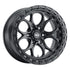 Weld Off-Road Ledge Six W108 20x9 / 6x139.7 BP / 5 In BS Satin Black Wheel