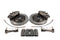 Alcon Chevy C6 Front: 6 Piston 355x32mm/Rear: 4 Piston 345x32mm Street Kit - Front & Rear - Anodized