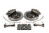 Alcon Chevy C6 Front: 6 Piston 355x32mm/Rear: 4 Piston 345x32mm Street Kit - Front & Rear - Anodized