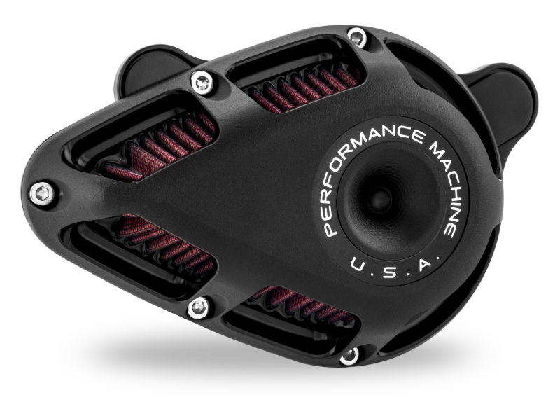 Performance Machine 23-Up CVO, 2024 Touring Jet Air Cleaner - Black Ops