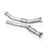 Stainless Works 2025+ RAM 1500 3.0L 3in Downpipe High-Flow Cats Factory Connection