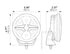 Hella Blade 6in LED Driving Lamp - (Set of 2)