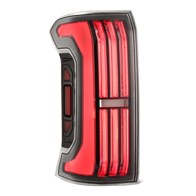 AlphaRex Nova-Series Prismatic LED Tail Lights - Black for 24-25 Toyota Tacoma - 679020