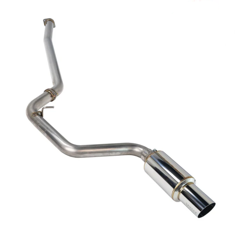 Remark 08-14 Subaru WRX / STI Hatch Cat-Back Exhaust R1 Spec Single Exit Stainless Steel