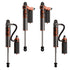 Fox 2020+ Jeep Gladiator JT 3.0 Factory Race Live Valve Coilover Kit - 3.5-4.5in Lift