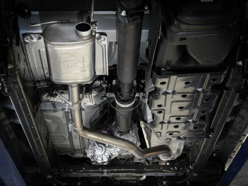 aFe Rock Basher Cat-Back Exhaust for 2024 Toyota Tacoma L4-2.4L 2.5in 409 Stainless Steel