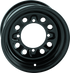 QuadBoss Steely Wheel 12X7 - 4+3 - 4/156