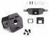 Rugged Ridge 20-24 Jeep Gladiator Wingmate Tire Mount & Camera Relocation Kit - Tex. Blk