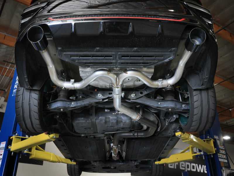 aFe Power Axle-Back Exhaust System with Black Tips for 2020-2021 Kia Forte GT 1.6L