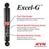 KYB Excel-G Gas Strut for 17-21 Honda Civic Hatchback (Excluding Type R) Front Left - 3340331