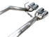 AWE Tuning 05-07 C6 Chevrolet Corvette 6.0L Track Edition Axleback Exhaust w/ Chrome Silver Tips