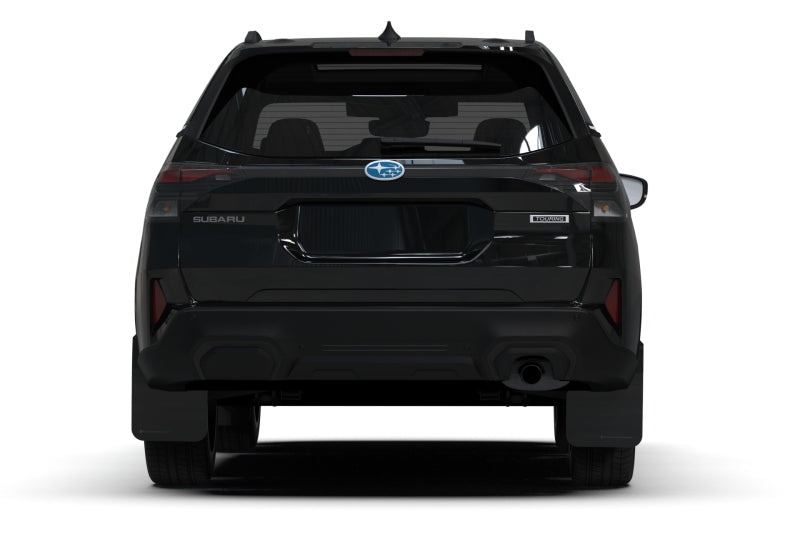 Rally Armor 2025 Subaru Forester Black UR Mud Flap w/Grey Logo