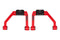UMI Performance 15-25 Ford F-150 Adjustable Upper A-Arm Kit - Red